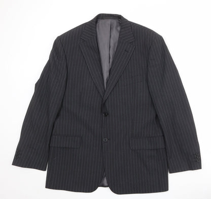 Mens UK Size 40 Marks and Spencer Regular Black Suit Jacket