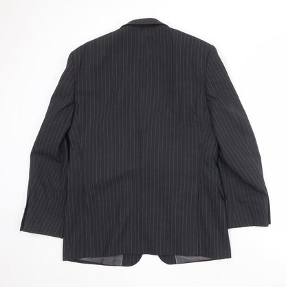 Mens UK Size 40 Marks and Spencer Regular Black Suit Jacket