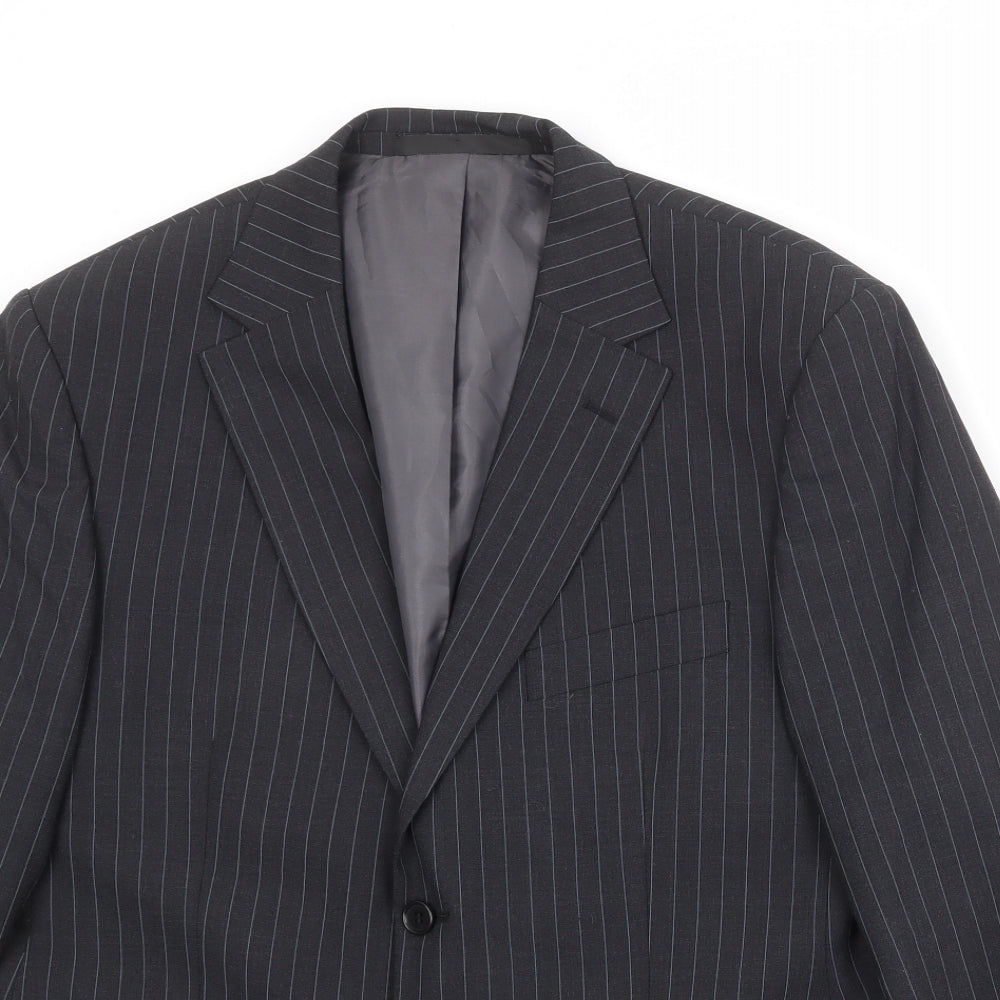 Mens UK Size 40 Marks and Spencer Regular Black Suit Jacket