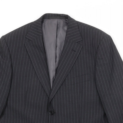 Mens UK Size 40 Marks and Spencer Regular Black Suit Jacket
