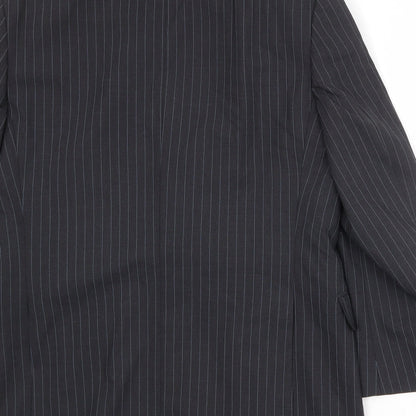 Mens UK Size 40 Marks and Spencer Regular Black Suit Jacket