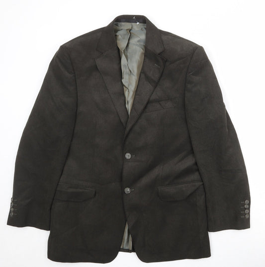Mens UK Size 38 Marks and Spencer Regular Brown Suit Jacket