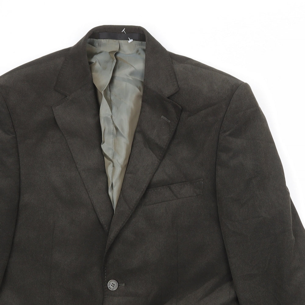 Mens UK Size 38 Marks and Spencer Regular Brown Suit Jacket