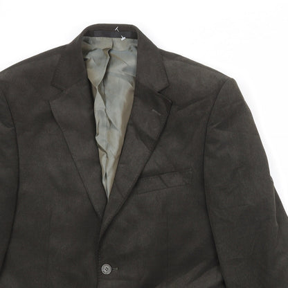 Mens UK Size 38 Marks and Spencer Regular Brown Suit Jacket