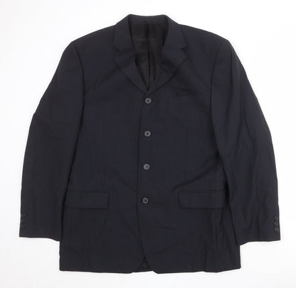 Mens UK Size 42 NEXT Regular Black Suit Jacket