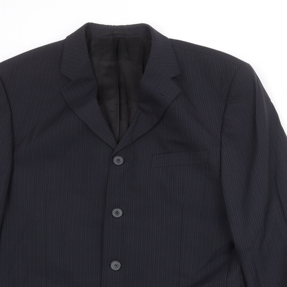 Mens UK Size 42 NEXT Regular Black Suit Jacket