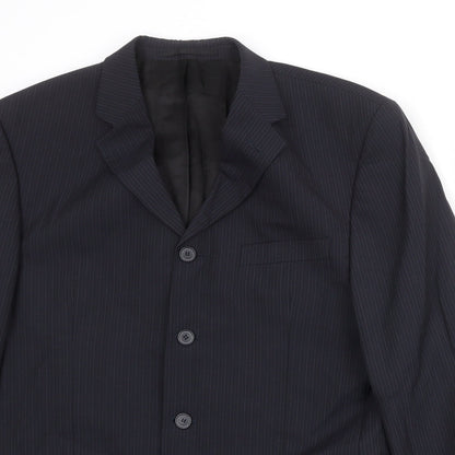 Mens UK Size 42 NEXT Regular Black Suit Jacket