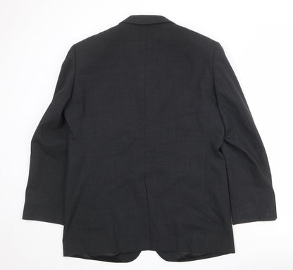 Mens UK Size 42 Charlton Grey Regular Grey Suit Jacket
