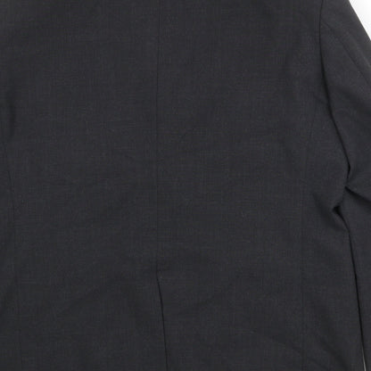 Mens UK Size 42 Charlton Grey Regular Grey Suit Jacket