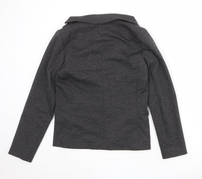 Dorothy Perkins Womens Black Polyester Jacket Blazer Size 10