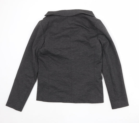 Dorothy Perkins Womens Black Polyester Jacket Blazer Size 10