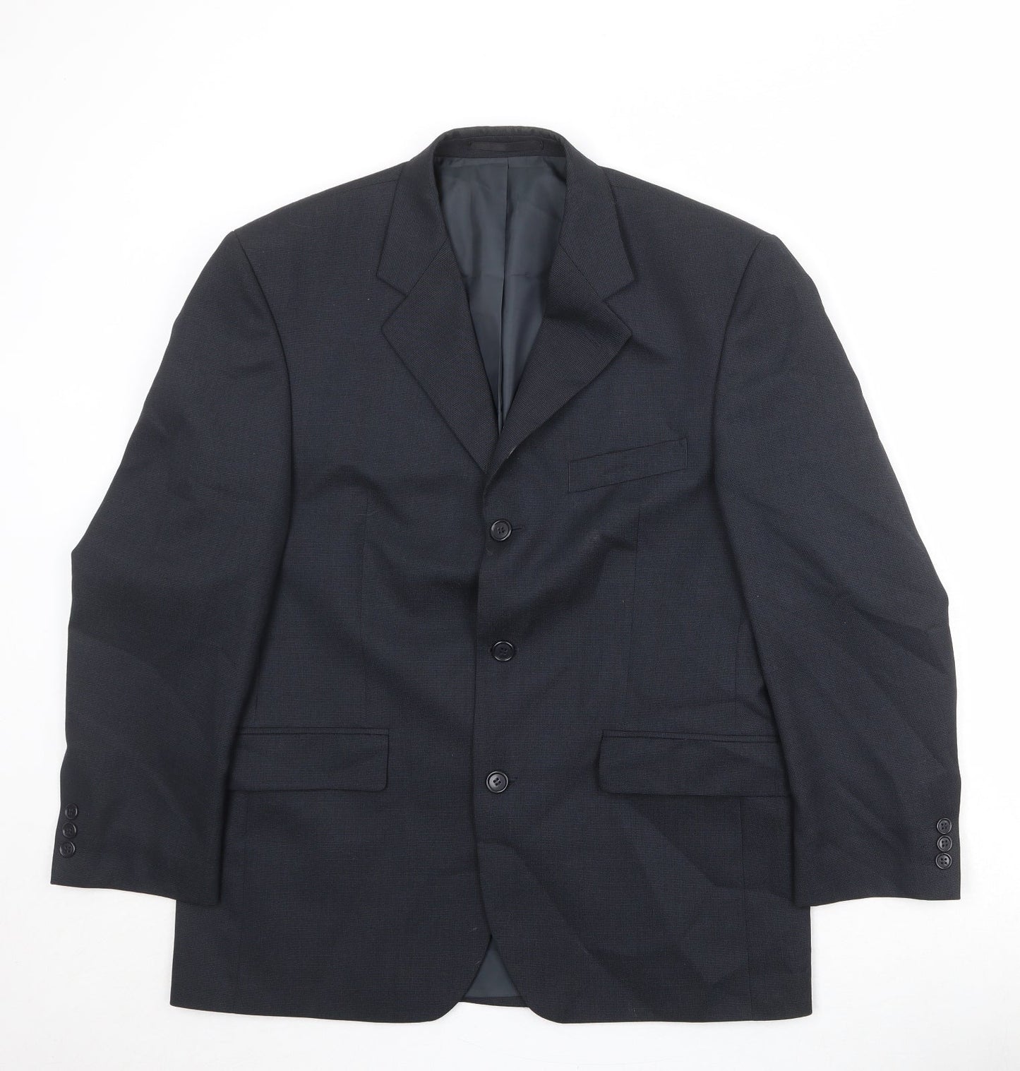 Mens UK Size 40 Burton Regular Black Suit Jacket