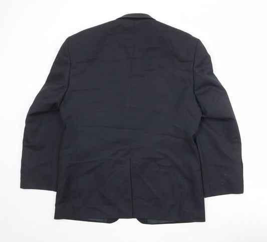 Mens UK Size 40 Burton Regular Black Suit Jacket