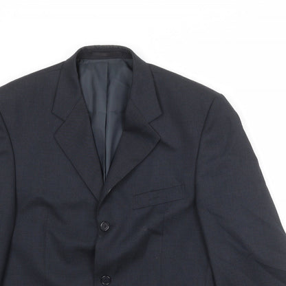Mens UK Size 40 Burton Regular Black Suit Jacket