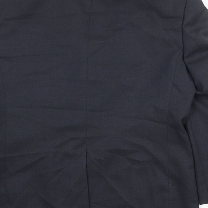 Mens UK Size 40 Burton Regular Black Suit Jacket