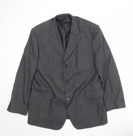 Mens UK Size 44 Marks and Spencer Regular Grey Suit Jacket