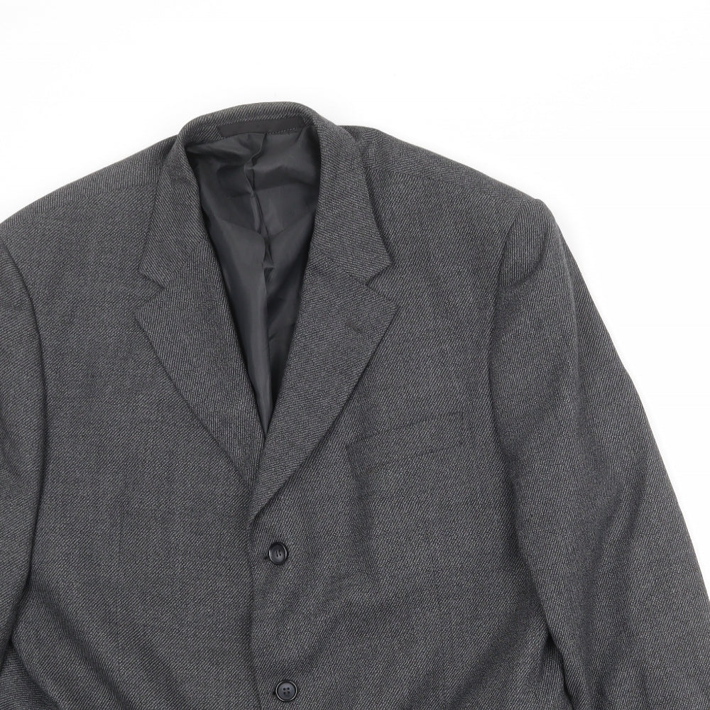 Mens UK Size 44 Marks and Spencer Regular Grey Suit Jacket
