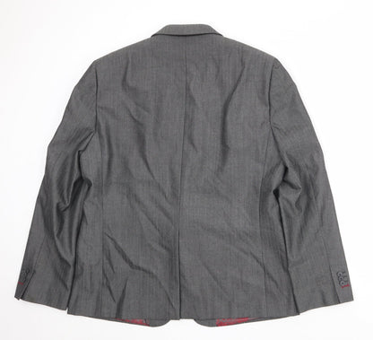Mens UK Size 44 NEXT Regular Grey Suit Jacket