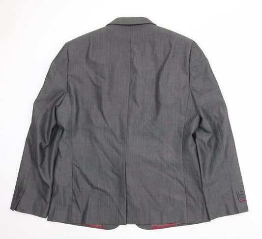 Mens UK Size 44 NEXT Regular Grey Suit Jacket