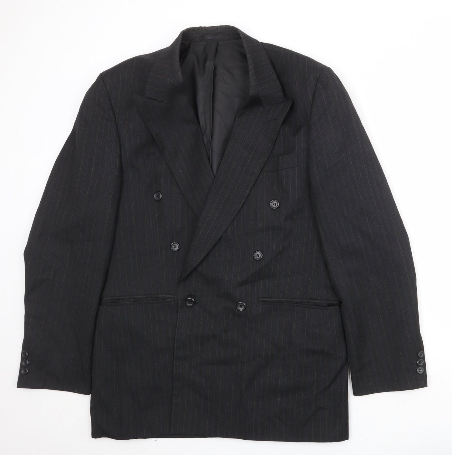 Mens UK Size 40 Burton Regular Black Suit Jacket