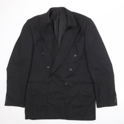 Mens UK Size 40 Burton Regular Black Suit Jacket
