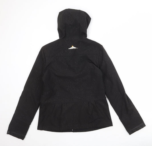 Portwest Womens Black Geometric Jacket Size 12 Zip