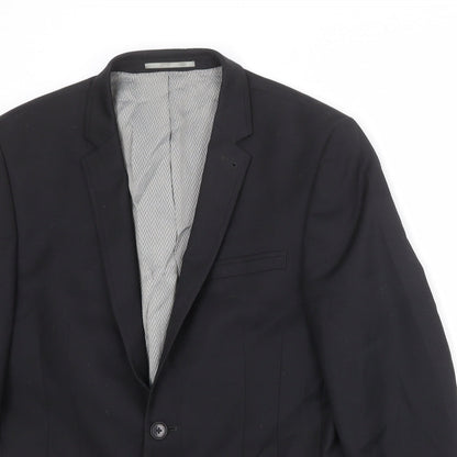Mens UK Size 38 NEXT Regular Black Suit Jacket