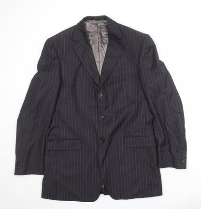 Mens UK Size 40 Marks and Spencer Regular Black Suit Jacket