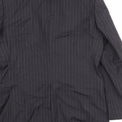 Mens UK Size 40 Marks and Spencer Regular Black Suit Jacket