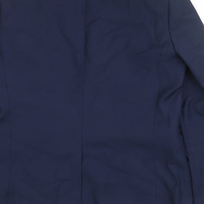 Mens UK Size 40 Burton Regular Blue Suit Jacket
