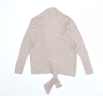 Womens UK Size 2XL M&Co Beige Cardigan Jumper