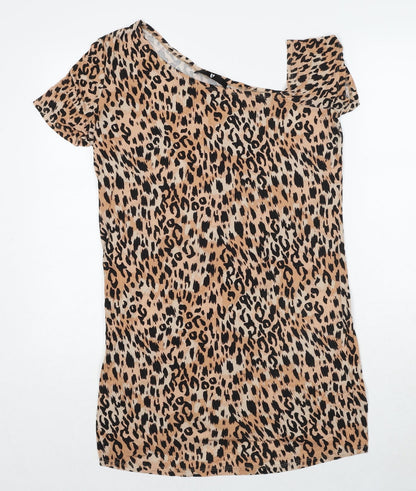 Womens UK Size 8 Very Brown Basic Blouse