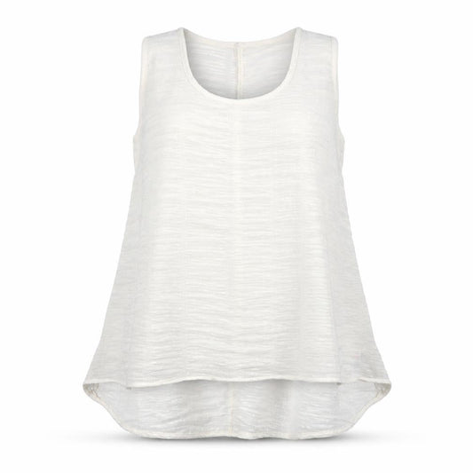Womens UK Size 22 Yours Ivory Basic Tank
