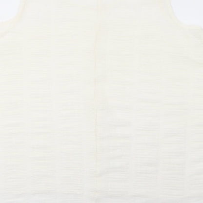Womens UK Size 22 Yours Ivory Basic Tank