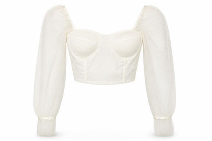 Womens UK Size M Cameo Rose White Basic Blouse