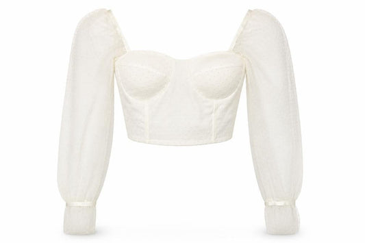 Womens UK Size M Cameo Rose White Basic Blouse