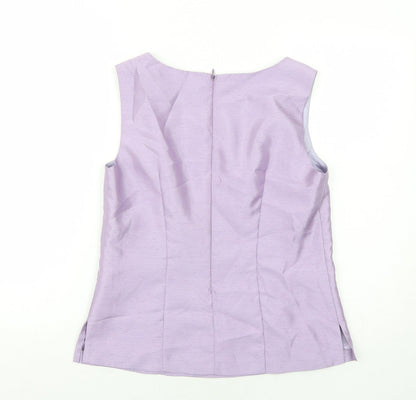 Womens UK Size 12 Gerry Weber Purple Basic Tank
