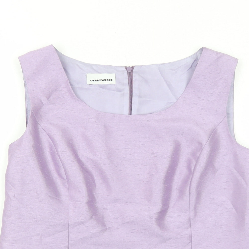 Womens UK Size 12 Gerry Weber Purple Basic Tank
