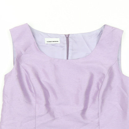 Womens UK Size 12 Gerry Weber Purple Basic Tank
