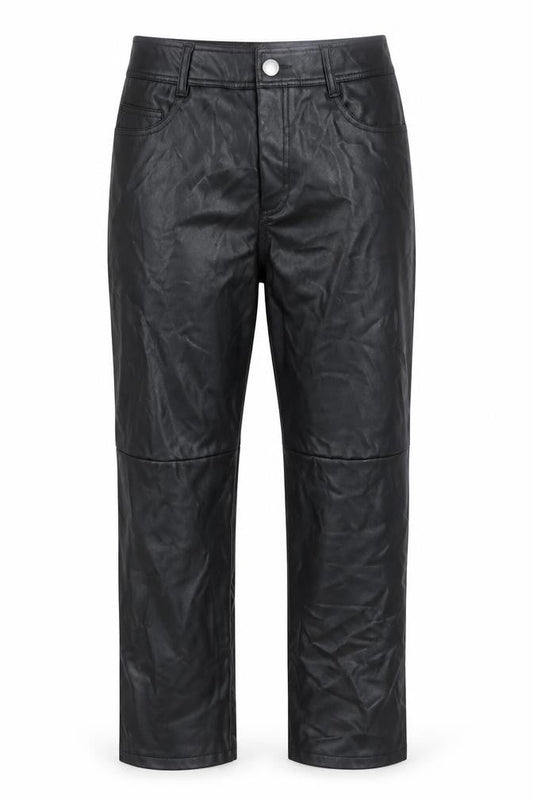 Womens UK Size 10 New Look Regular Fit Dress Pants Black Trousers