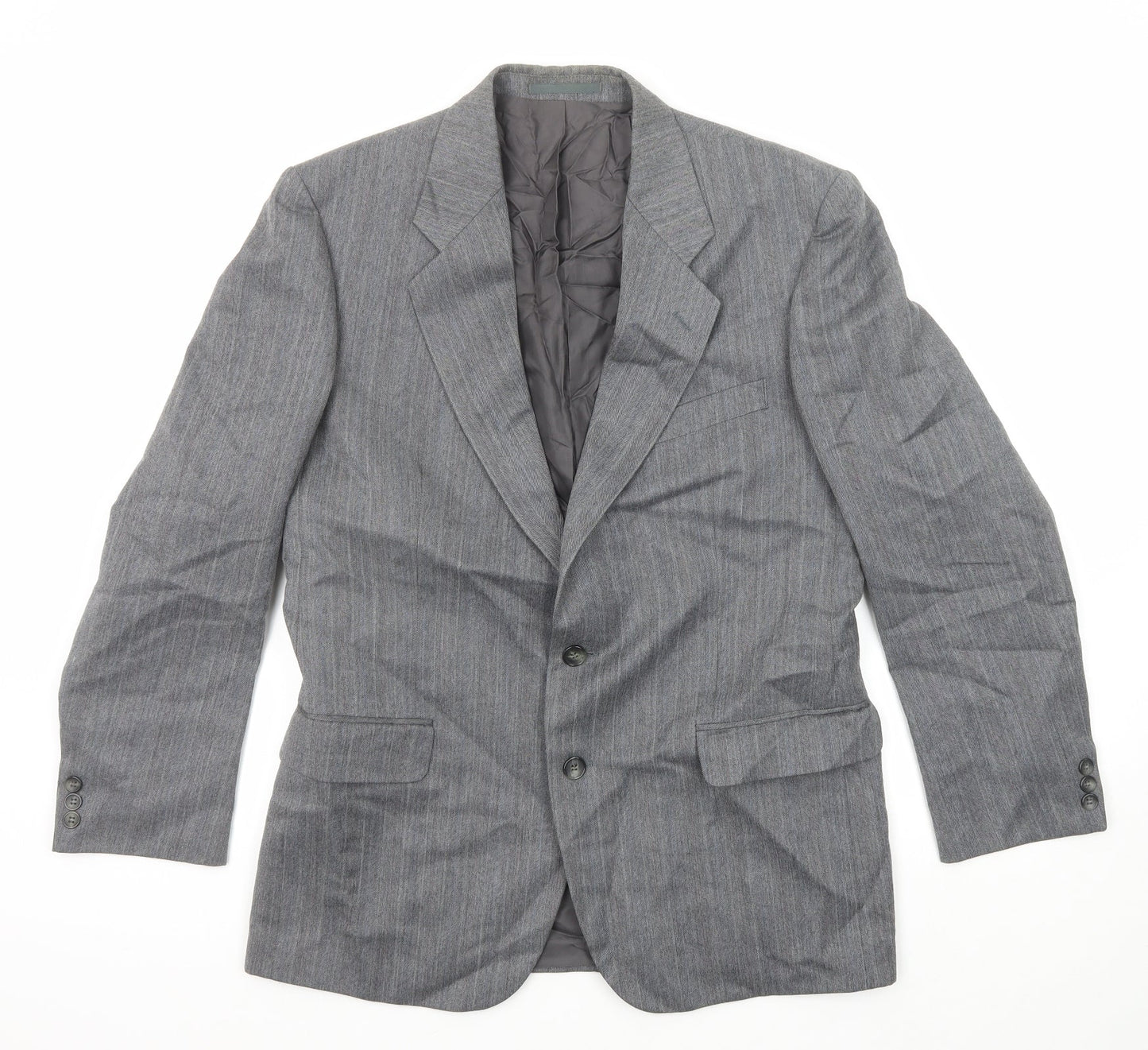 Mens UK Size 40 St Michael Regular Grey Suit Jacket