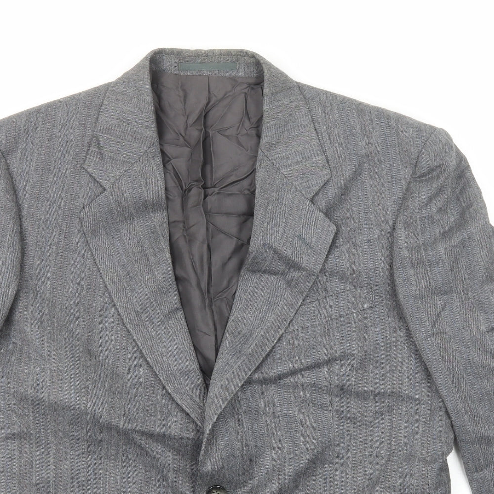 Mens UK Size 40 St Michael Regular Grey Suit Jacket