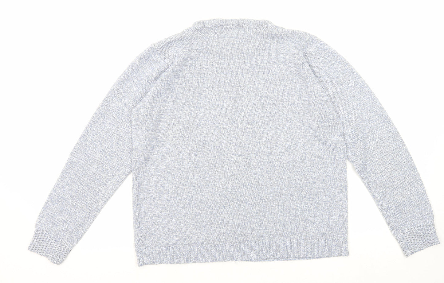 Womens UK Size 14 EWM Blue Pullover Jumper