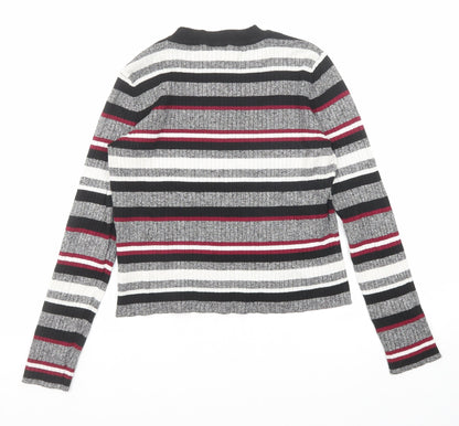 Womens UK Size M Divided by H&M Multicoloured Pullover Jumper