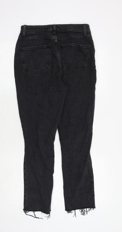 ASOS Womens Black Cotton Skinny Jeans Size 28 in L32 in Regular Zip