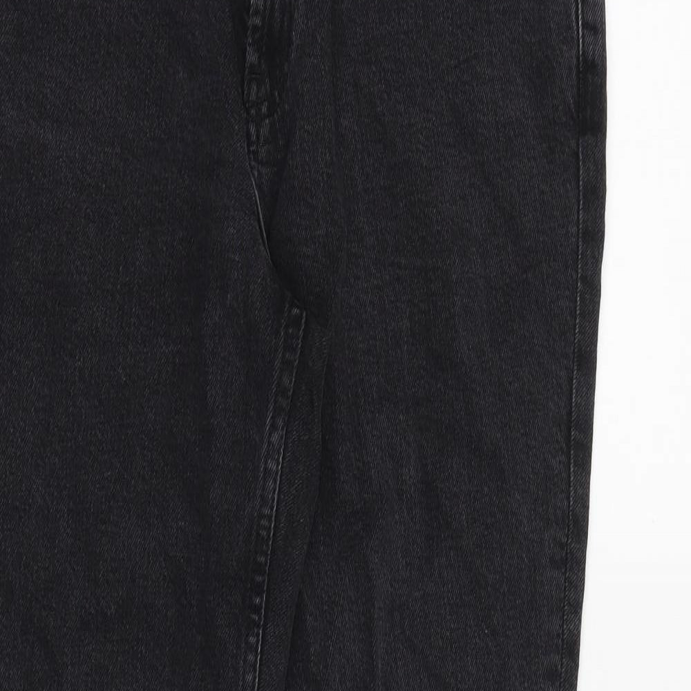 ASOS Womens Black Cotton Skinny Jeans Size 28 in L32 in Regular Zip