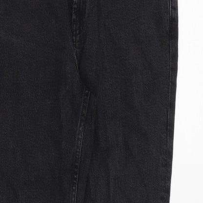 ASOS Womens Black Cotton Skinny Jeans Size 28 in L32 in Regular Zip