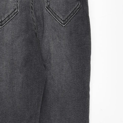 Womens UK Size 10 H&M Regular Fit Skinny Grey Jeans