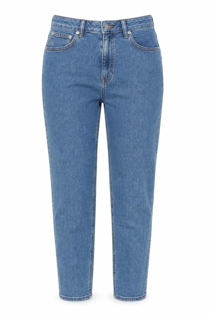 Womens UK Size 28 in ASOS Regular Fit Tapered Blue Jeans