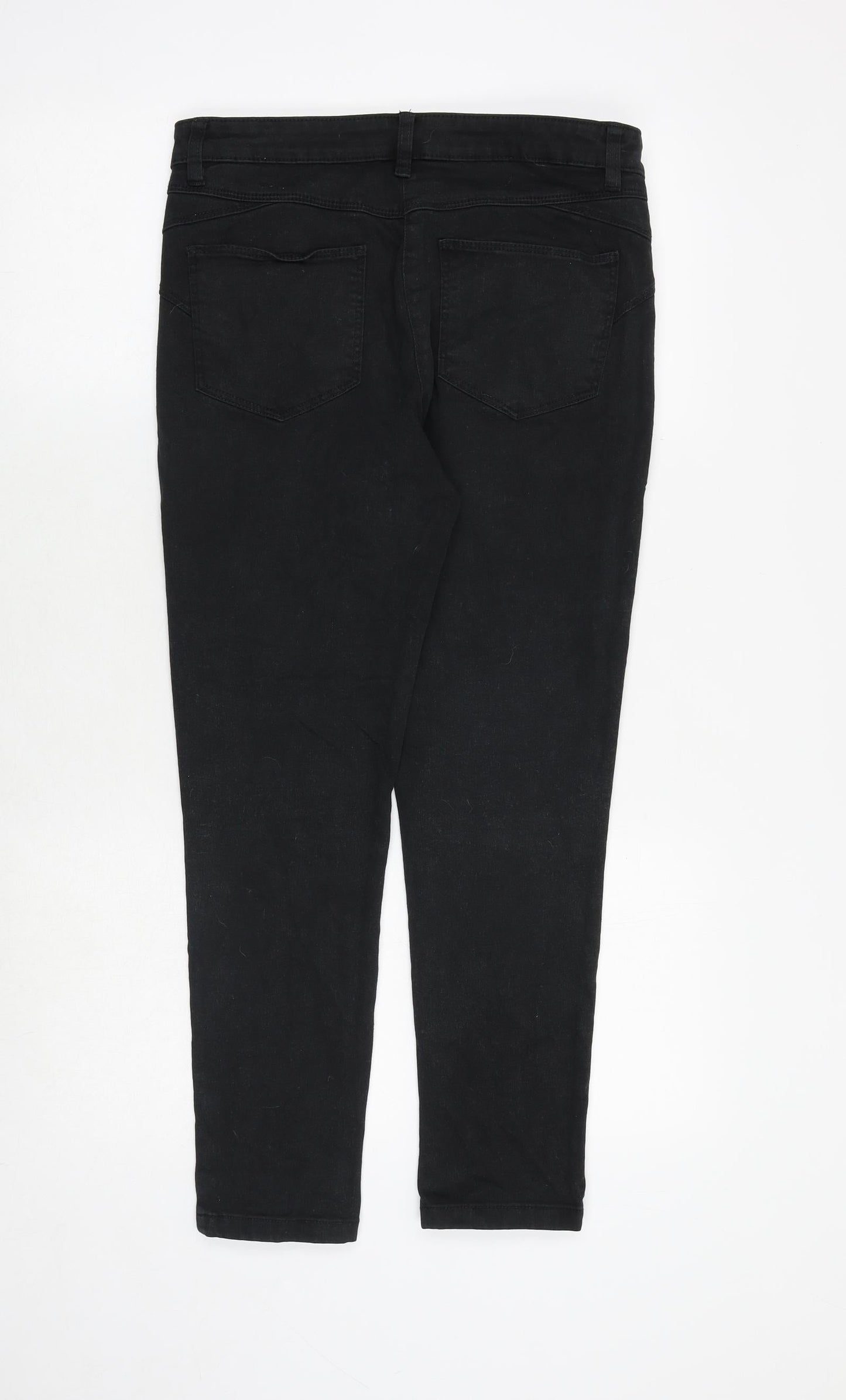Womens UK Size 12 Marks and Spencer Regular Fit Skinny Black Jeans